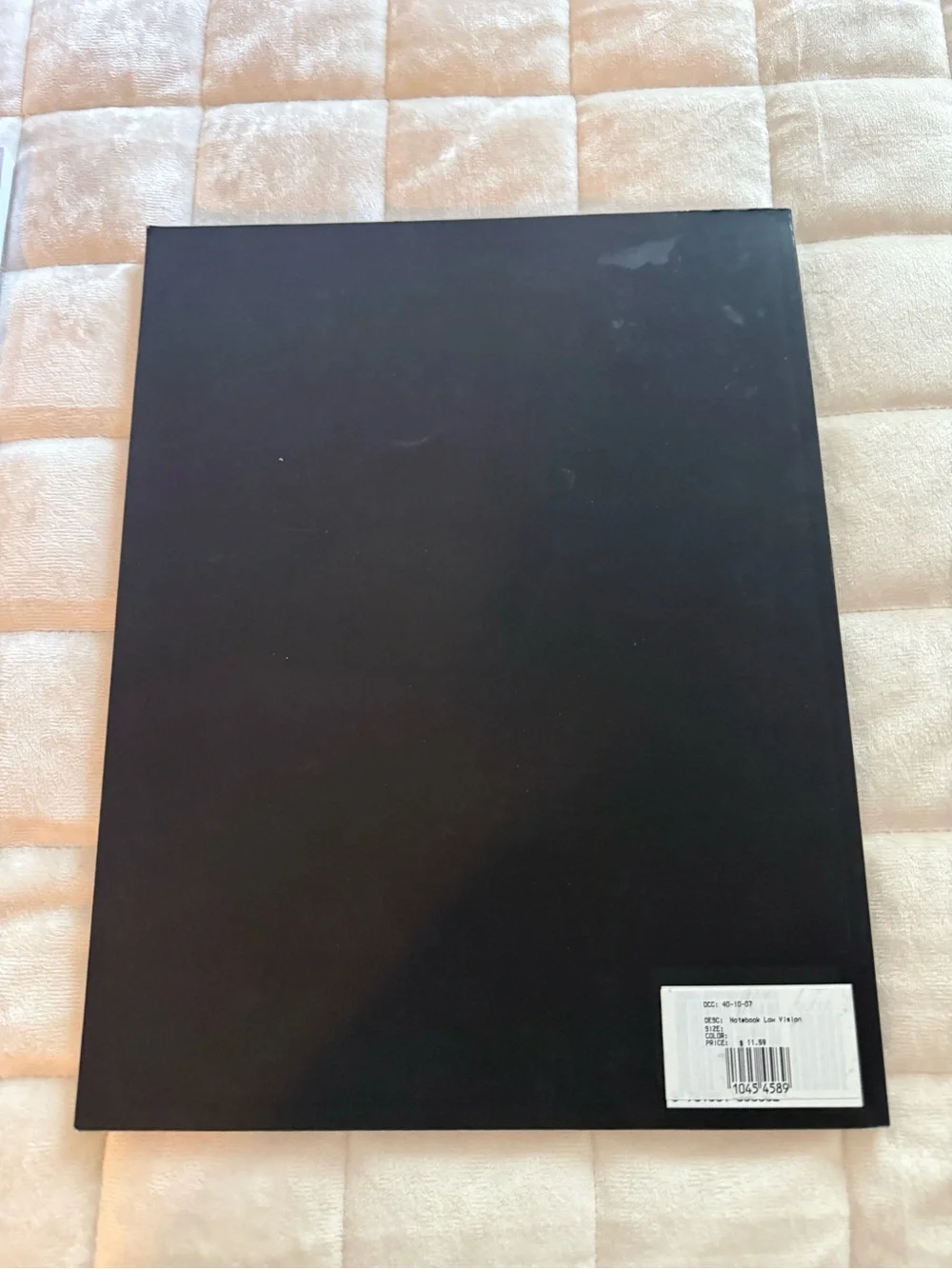LOW VISION Bold Paper Notebooks Lot of 2  NWT